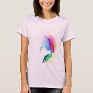 Abstract Paint Splatter Butterfly T-Shirt