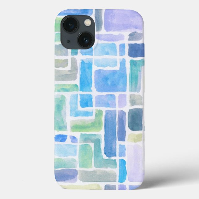 Abstract painted watercolor background. Case-Mate iPhone case (Back)