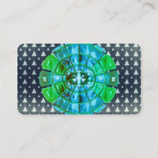 Abstract Painters Modern Business Card 