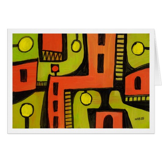 Abstract Painting 05 Cards (Front Horizontal)