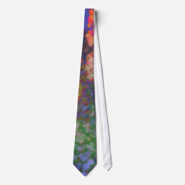 Abstract Painting 1 Neck Tie (Front)