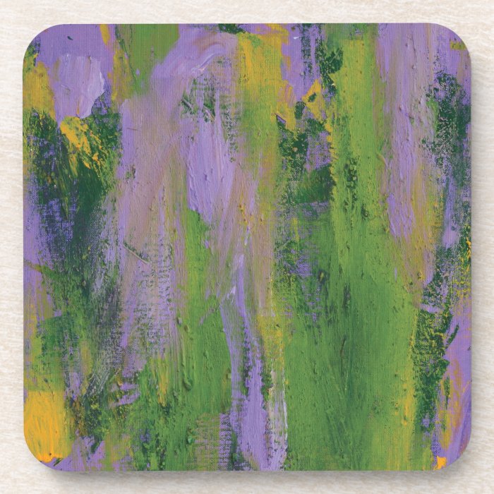 Abstract Painting 51 "Bliss Beverage Coasters