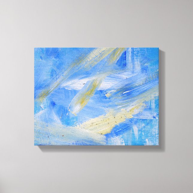 Abstract Painting 51 "Bliss Canvas Print (Front)