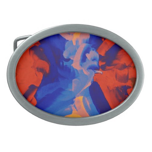 Abstract Painting  Abstract Art 10 Belt Buckle