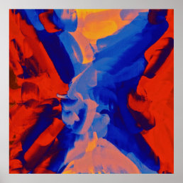 Abstract Painting | Abstract Art 10 Poster