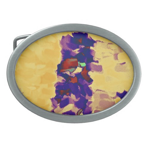 Abstract Painting  Abstract Art 13 Belt Buckle