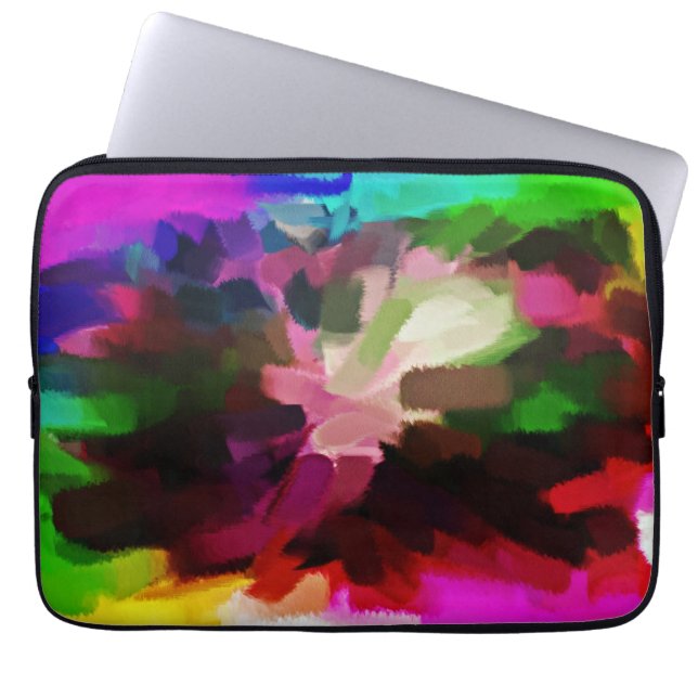 Abstract Painting | Abstract Art 17 Laptop Sleeve (Front)