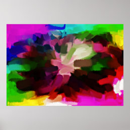 Abstract Painting | Abstract Art 17 Poster