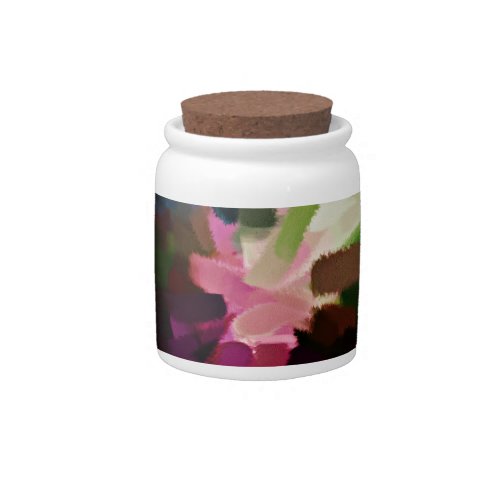 Abstract Painting  Abstract Art 21 Candy Jar