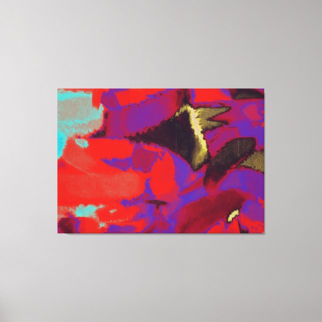 Abstract Painting | Abstract Art 27 Canvas Print (Front)