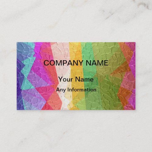 Abstract Painting  Abstract Art 2 Business Card