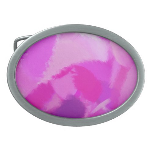 Abstract Painting  Abstract Art 2 Oval Belt Buckle