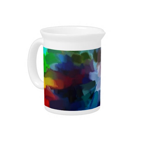 Abstract Painting  Abstract Art 3 Drink Pitcher