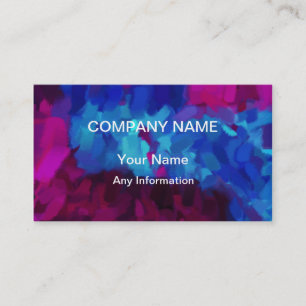 Abstract Painting Abstract Art 7 Business Card