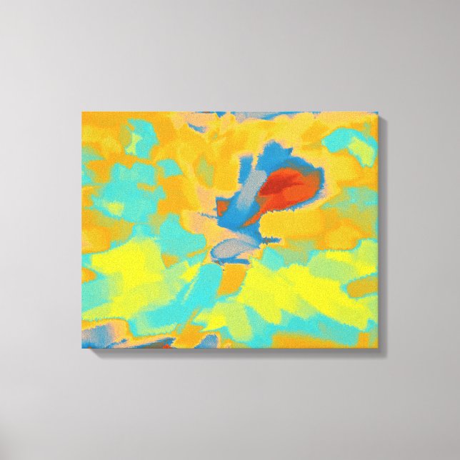 Abstract Painting | Abstract Art 7 Canvas Print (Front)