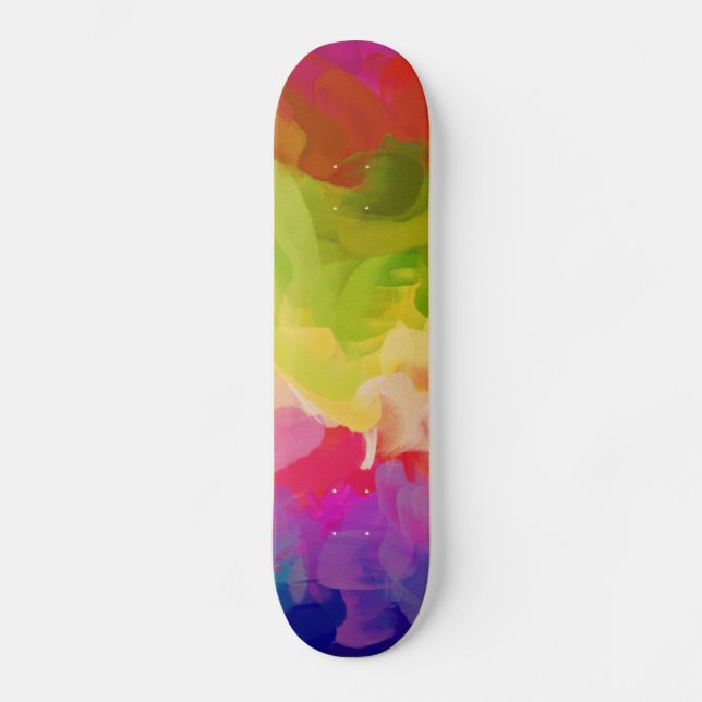 Abstract Painting | Abstract Art 7 Skateboard Deck (Front)