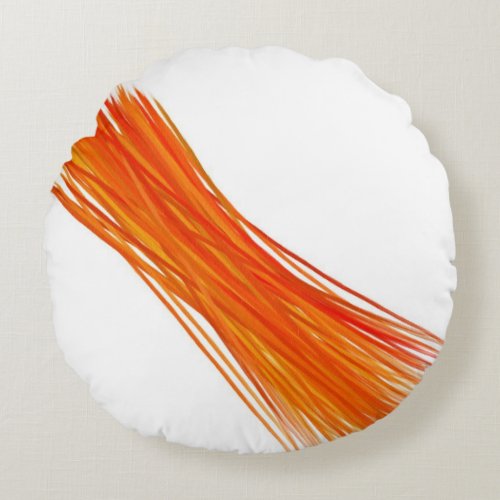 Abstract Painting Art 101 Round Pillow