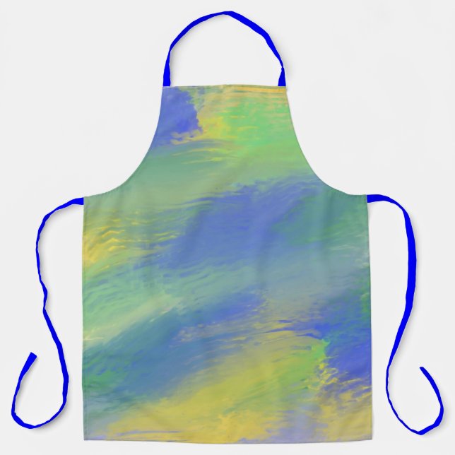 abstract painting art apron (Front)