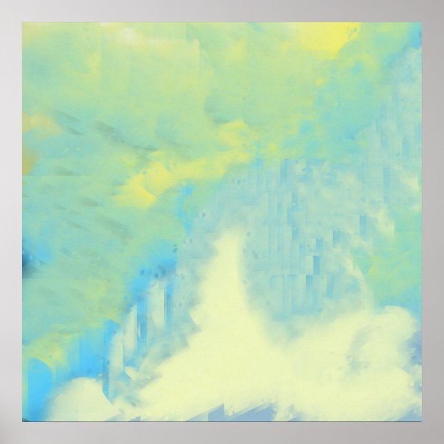 abstract painting art poster (Front)