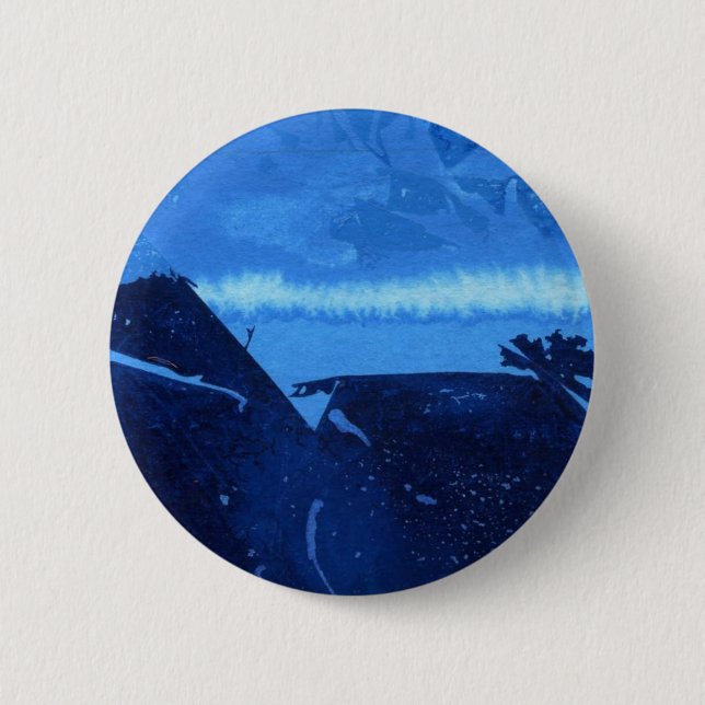 Abstract Painting Button (Front)