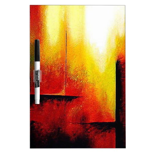 Abstract Painting by Hizli Dry Erase Board