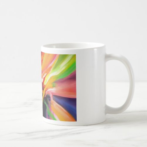 Abstract Painting by Serdar Hizli Coffee Mug