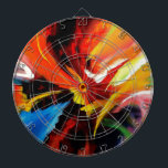 Abstract Painting by Serdar Hizli Dartboard With Darts<br><div class="desc">Contemporary Abstract Painting by Serdar Hizli</div>