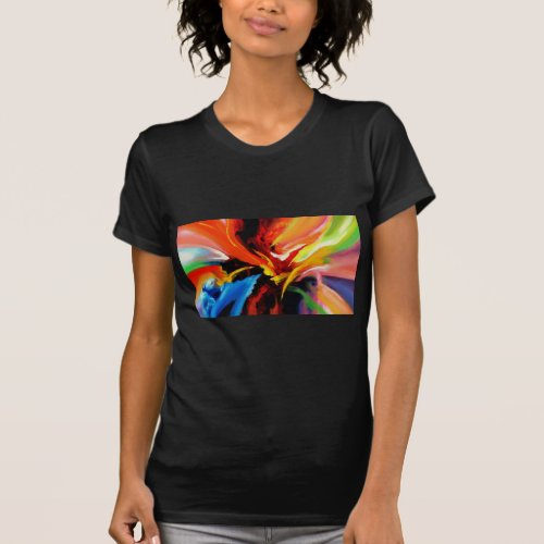 Abstract Painting by Serdar Hizli T_Shirt