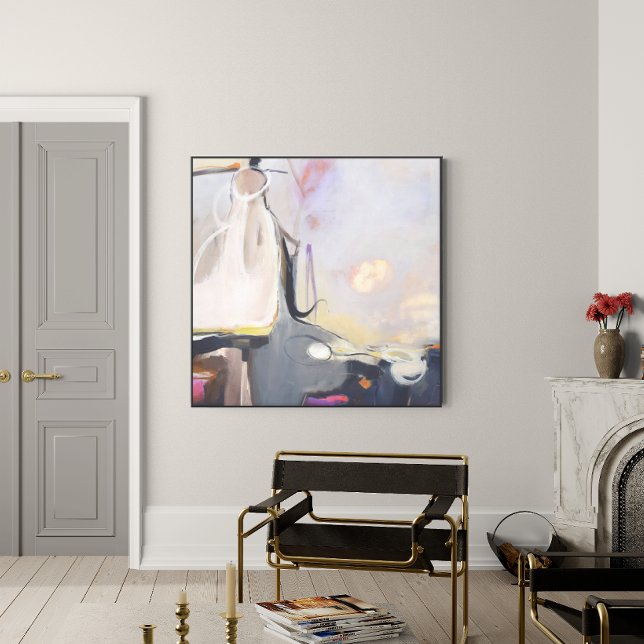 Abstract Painting Canvas Print (Creator Uploaded)