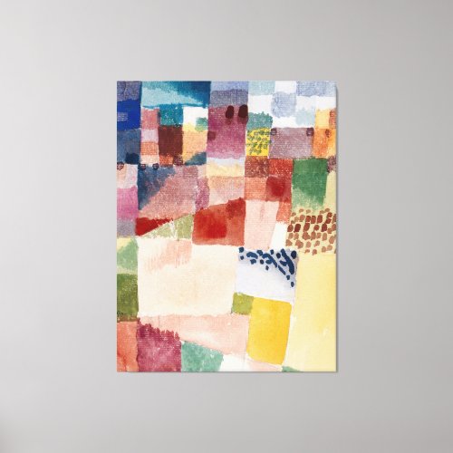 Abstract Painting Canvas Print