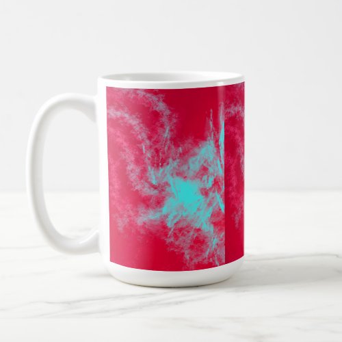 Abstract painting coffee mug