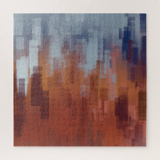 Abstract painting, colorful concrete wall. jigsaw puzzle
