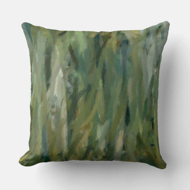 Abstract Painting Colors #49 Throw Pillow (Front)