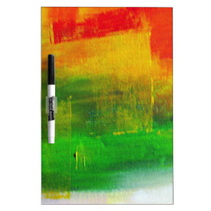 Abstract Painting Dry-Erase Board