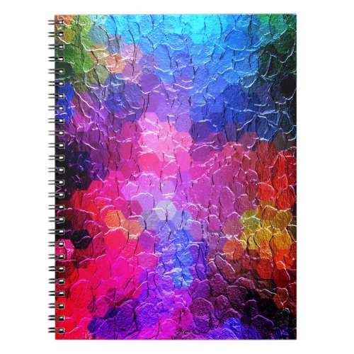 Abstract Painting  Dynamic Colorful Notebook