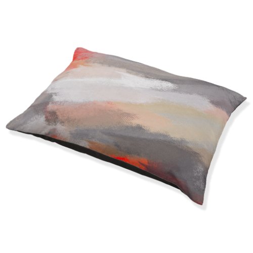 Abstract Painting  Dynamic Colors 23 Pet Bed