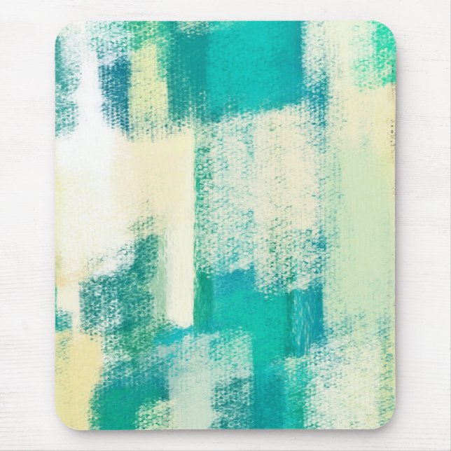 Abstract Painting | Dynamic Colors Mouse Pad (Front)