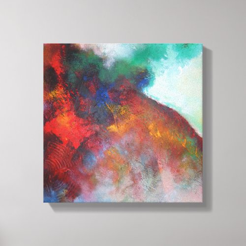 Abstract Painting Elegant Acrlylic Modern Art Canvas Print