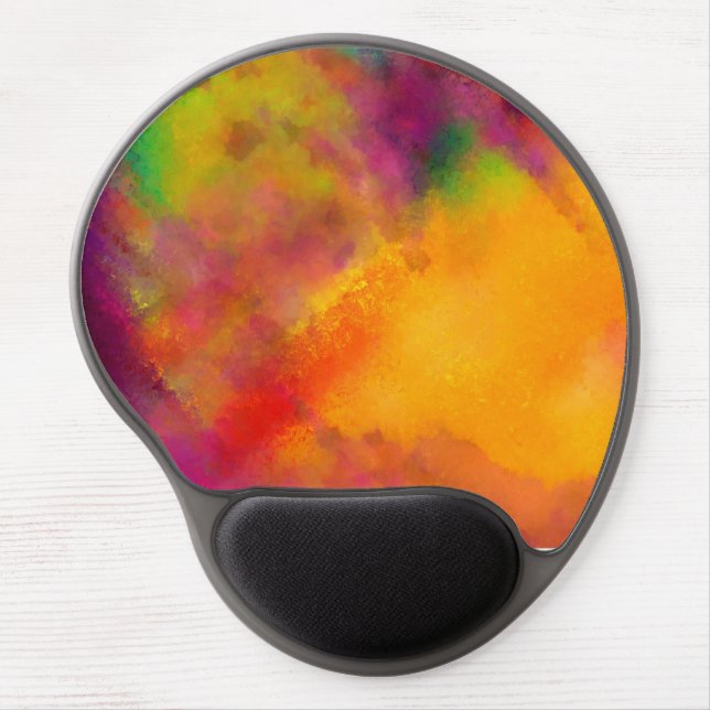 Abstract Painting Gel Mouse Pad (Front)