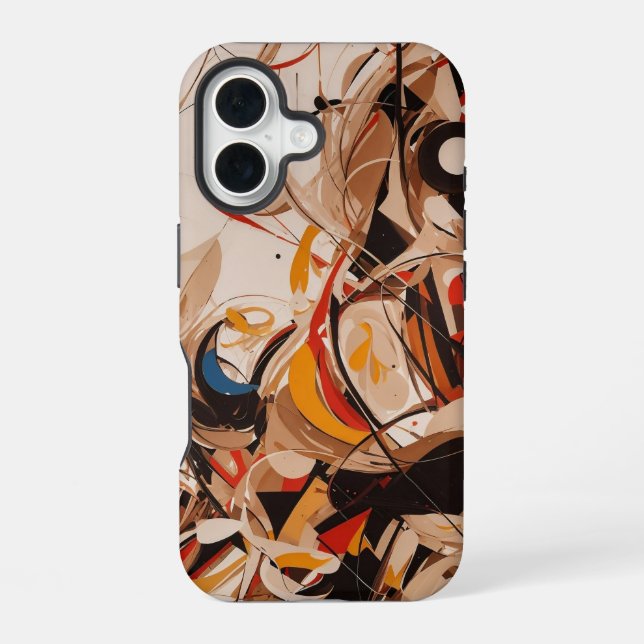Abstract painting iphone case (Back)