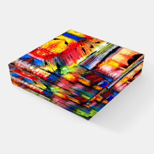 Abstract Painting Paperweight