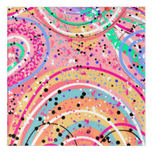 Abstract Painting: Pastel Arches