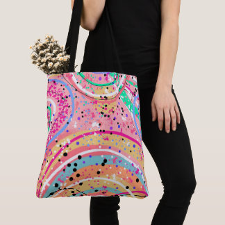 Abstract Painting: Pastel Arches Tote Bag