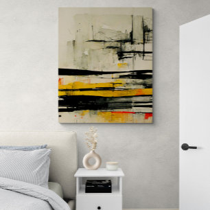 Abstract Painting "Philosophy and Abstraction". Canvas Print