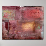 Abstract Painting Poster at Zazzle