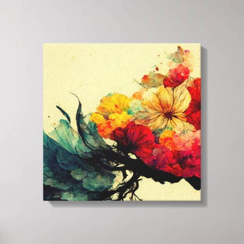 Abstract Painting Pygmy Ambrosia Canvas Print