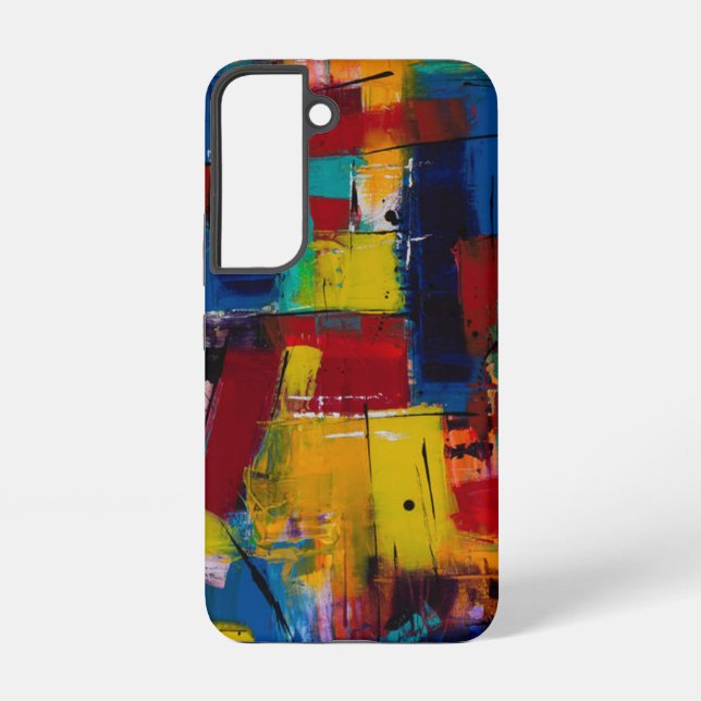Abstract Painting Samsung Galaxy Case (Back)