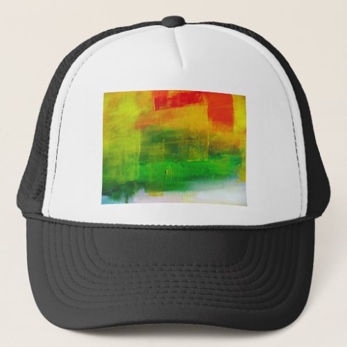 Abstract Painting Trucker Hat