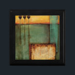 Abstract Painting with Piano Keys Jewelry Box<br><div class="desc">An abstract painting featuring piano keys. A Jennifer Goldberger creation,  this piece is a great work for anyone who really enjoys abstract art. Get yours today!</div>