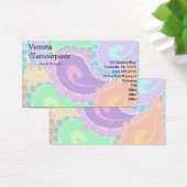 Abstract Paisley Fun Colorful Art Pattern (Desk)